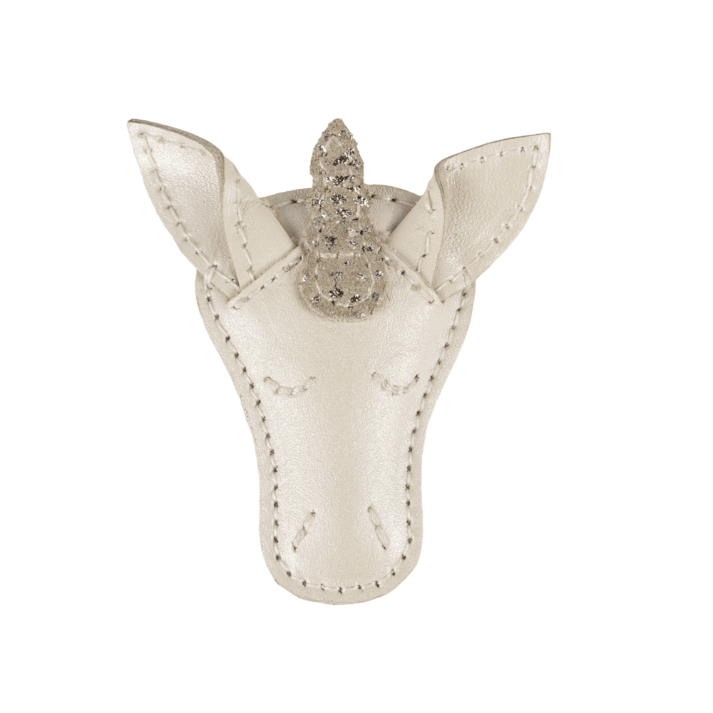 Blinc Clip | Unicorn | Off White Metallic Leather