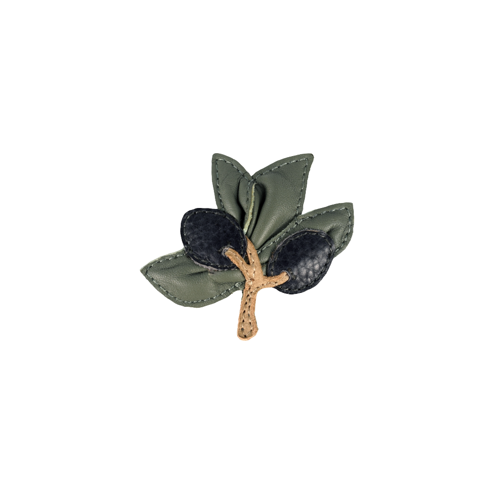 Bumaz Clip | Olives | Green Bay Leather