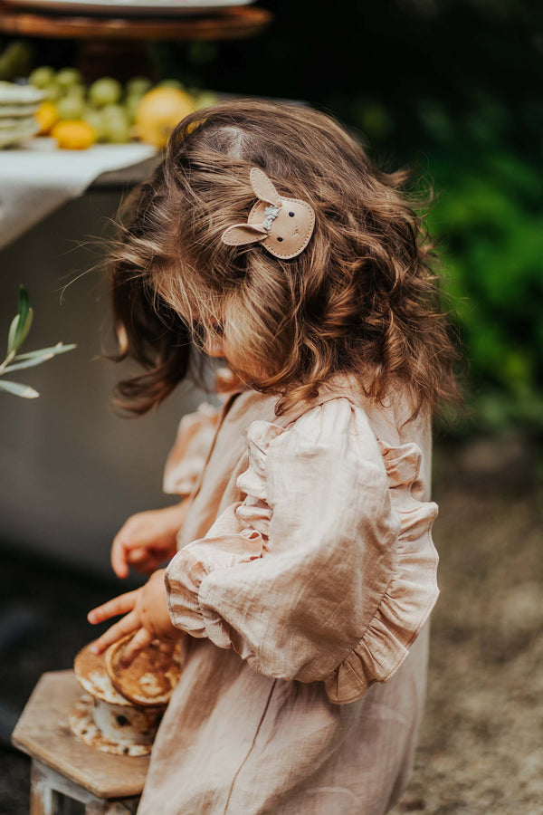 Stelloux Clip | Bride | Light Rust Leather