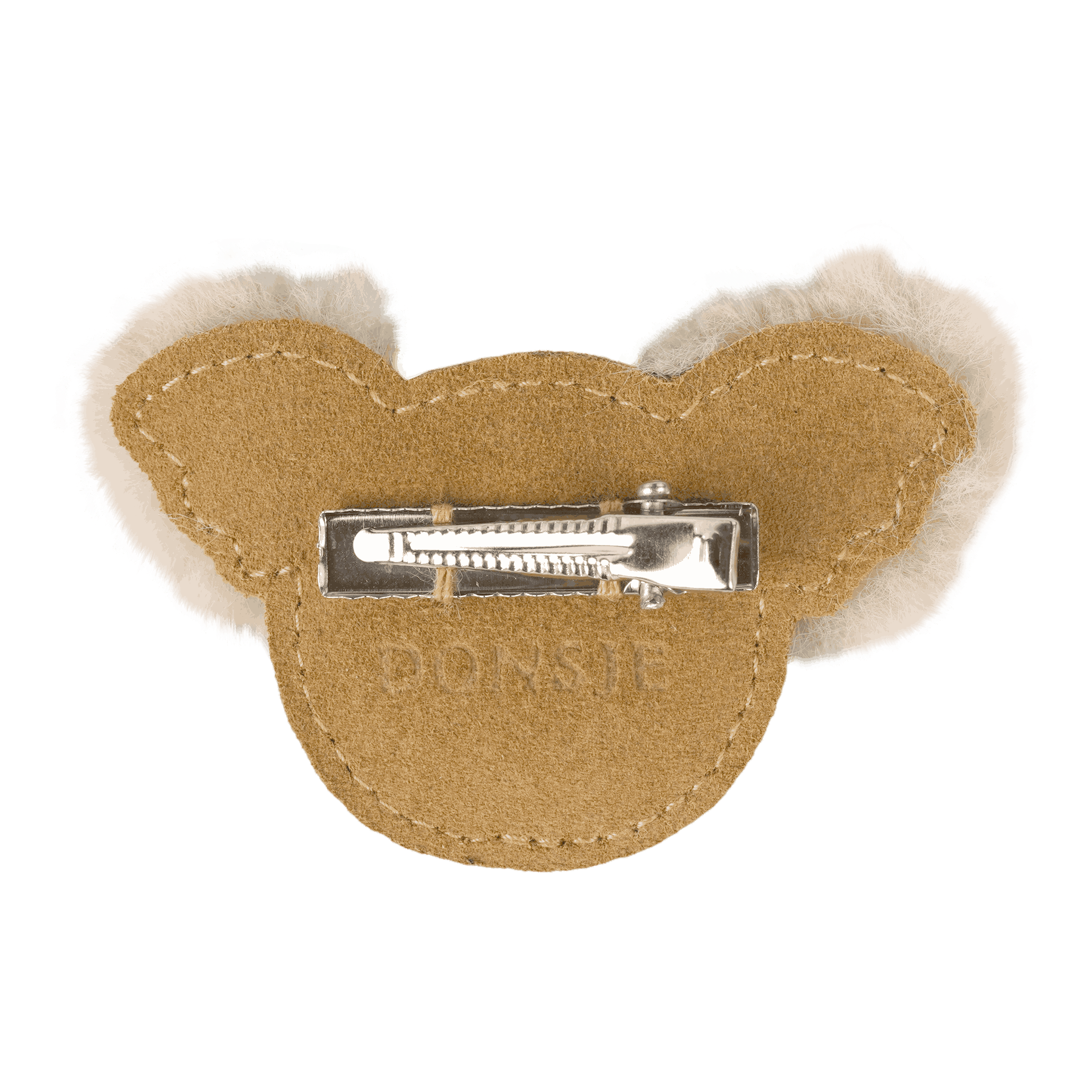Pouty Clip | Fluffy Koala | Sand Suede