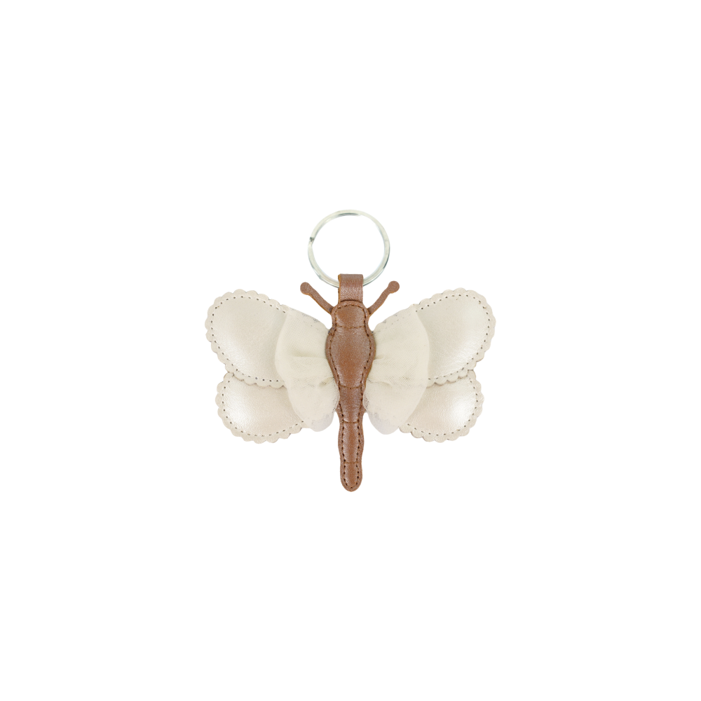 Alja Chain | Shimmer Libelle | Off White Metallic Leather