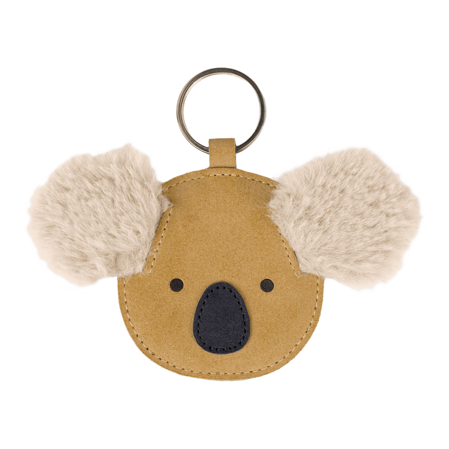 Pouty Chain | Fluffy Koala | Sand Suede