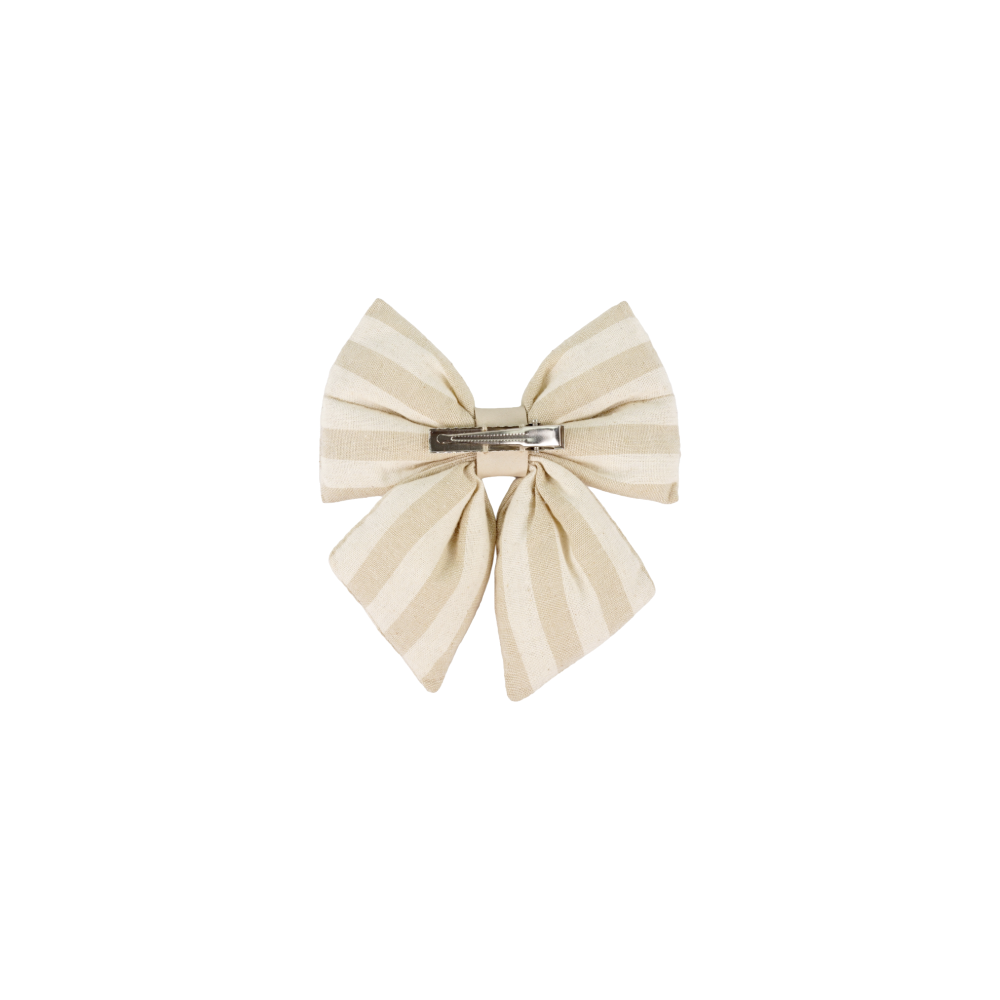 Klasina Clip | Ivory - Off-White Striped