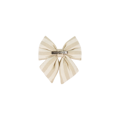 Klasina Clip | Ivory - Off-White Striped