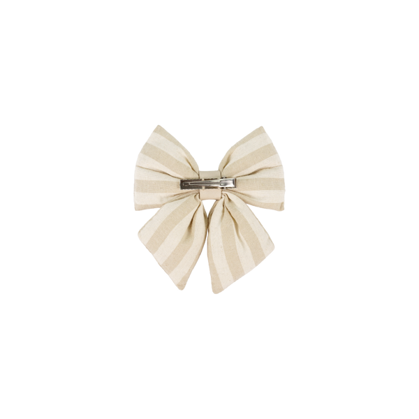 Klasina Clip | Ivory - Off-White Striped