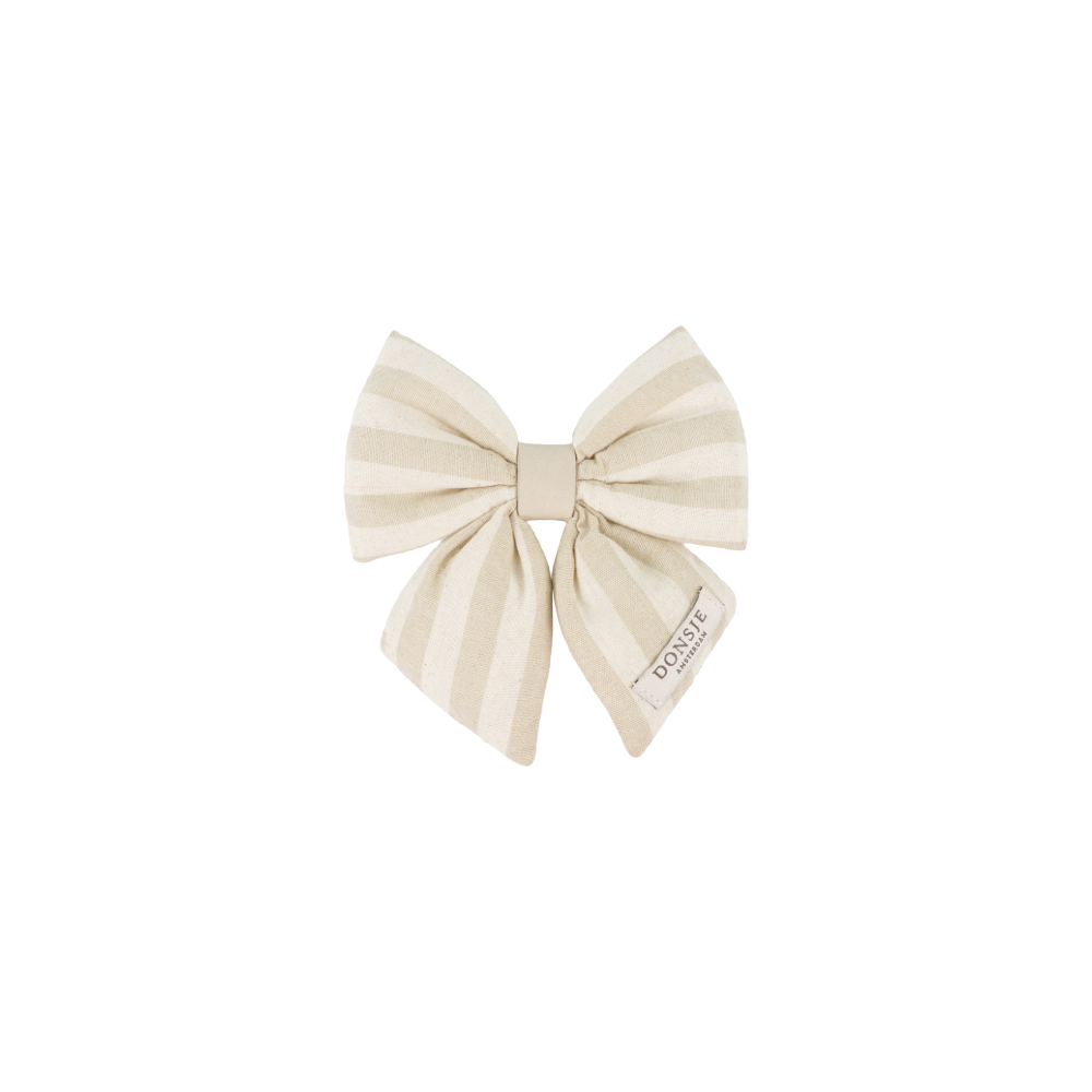Klasina Clip | Ivory - Off-White Striped