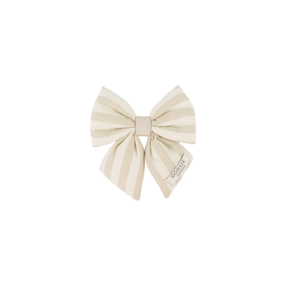 Klasina Clip | Ivory - Off-White Striped