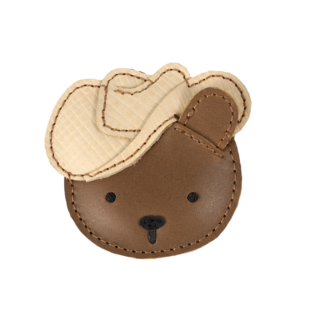 Stanzen Clip | Cowboy Bear | Cognac Classic Leather