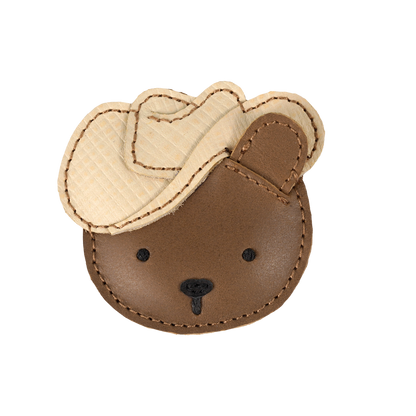 Stanzen Clip | Cowboy Bear | Cognac Classic Leather