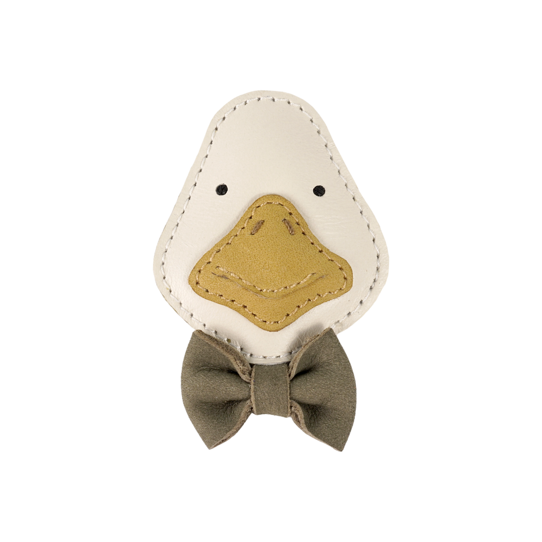Stanzen Clip | Goose | Off White Leather