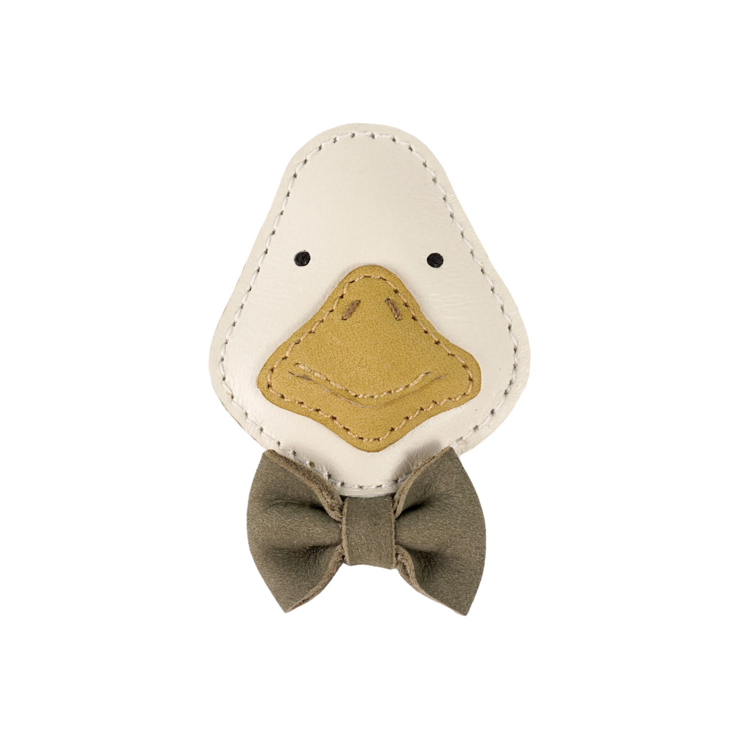 Stanzen Clip | Goose | Off White Leather