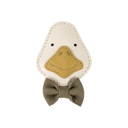 Stanzen Clip | Goose | Off White Leather