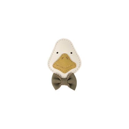 Stanzen Clip | Goose | Off White Leather