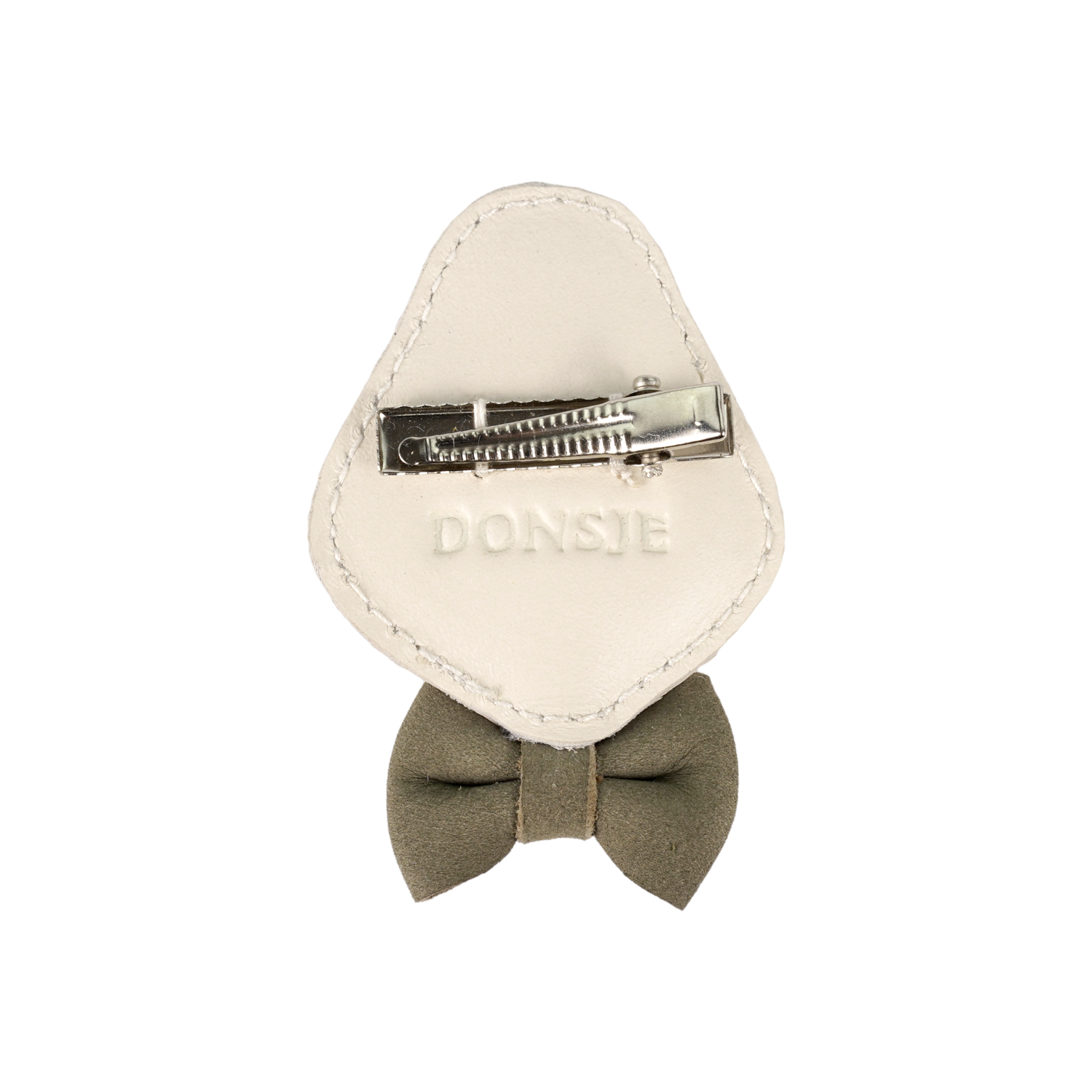 Stanzen Clip | Goose | Off White Leather