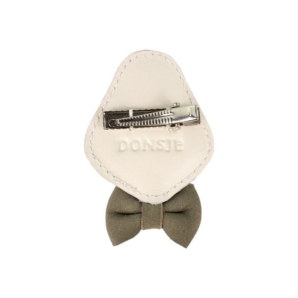 Stanzen Clip | Goose | Off White Leather