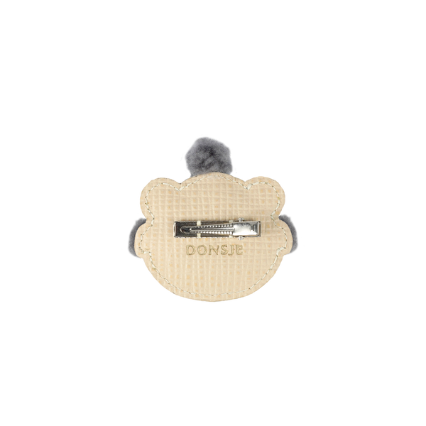 Stanzen Clip | Polar Bear | Cream Scored Leather