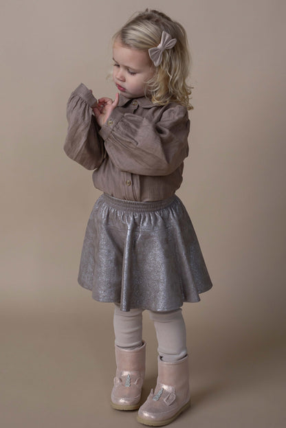 Flooria Clip | Powder Metallic Nubuck