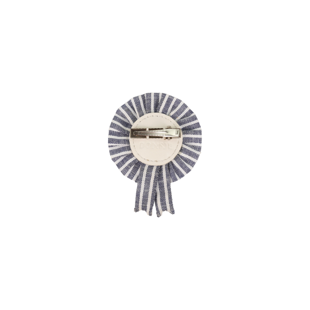 Feis Clip | Koala | Navy - Off-White Striped