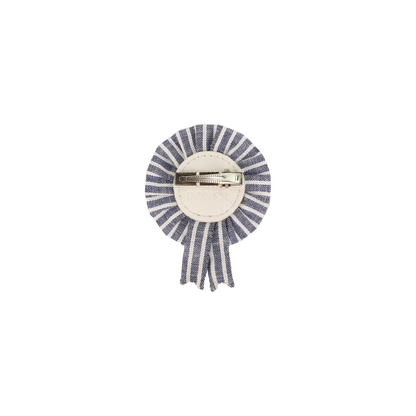 Feis Clip | Koala | Navy - Off-White Striped