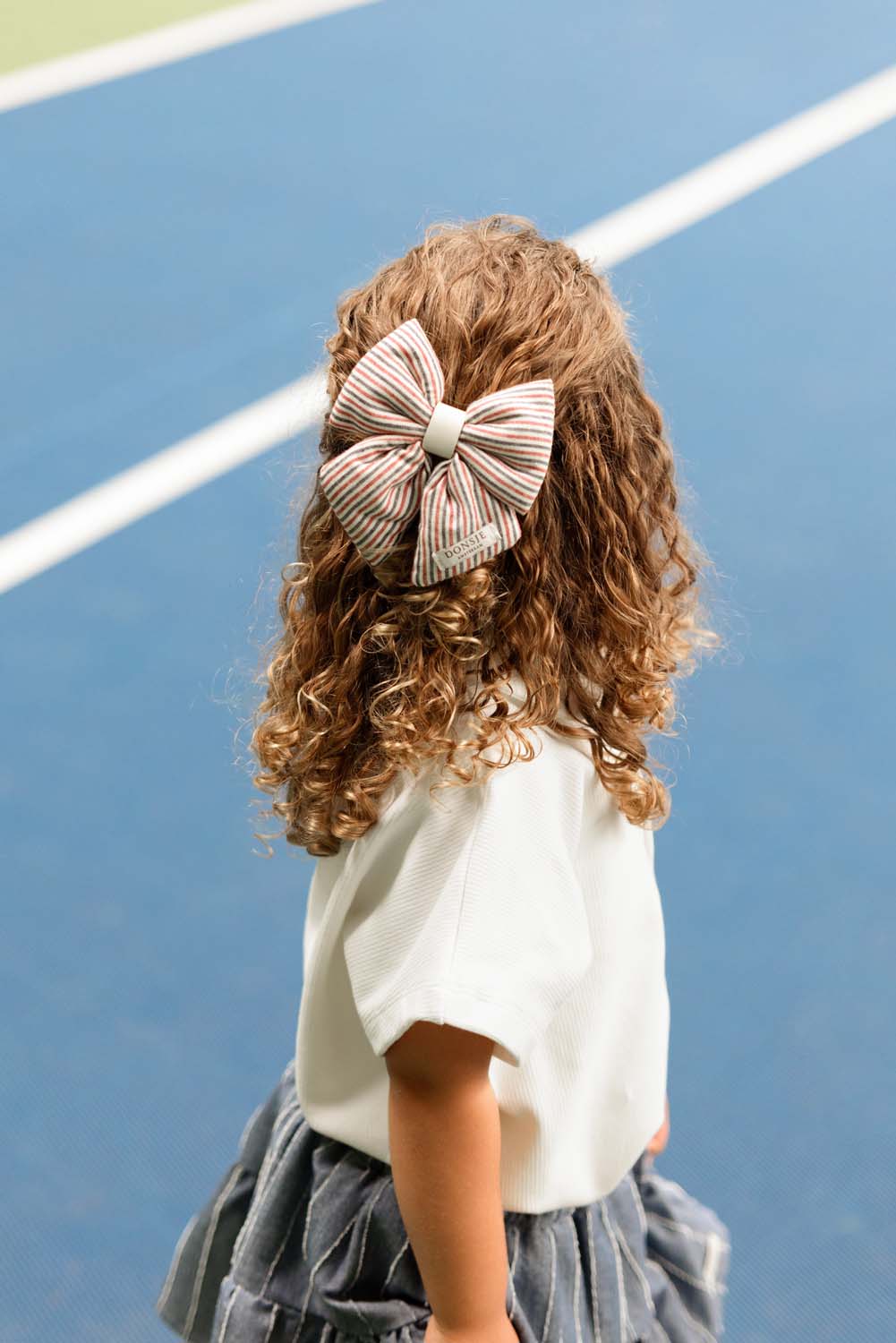 Klasina Clip | Blue Marine - Scarlet Striped