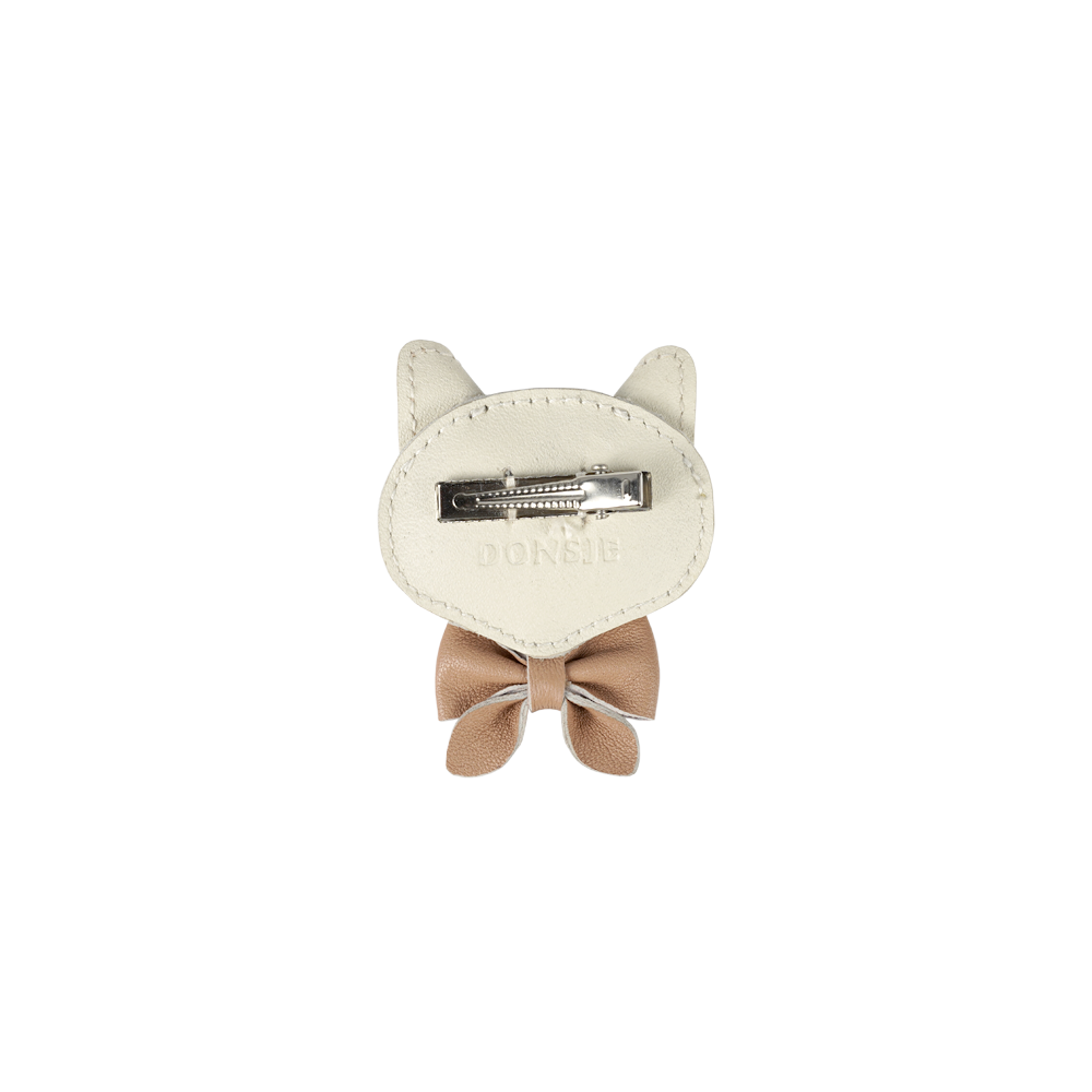 Pua Clip | Kitten | Off White Leather