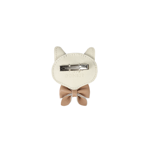 Pua Clip | Kitten | Off White Leather