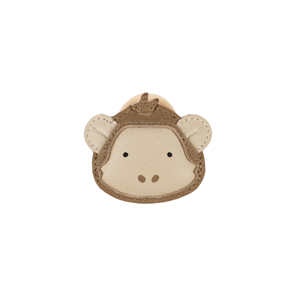 Josy Special Hair Tie | Monkey | Truffle Nubuck