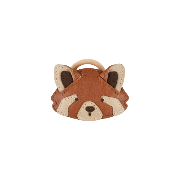 Josy Special Hair Tie | Red Panda | Maple Leather