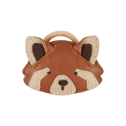 Josy Special Hair Tie | Red Panda | Maple Leather