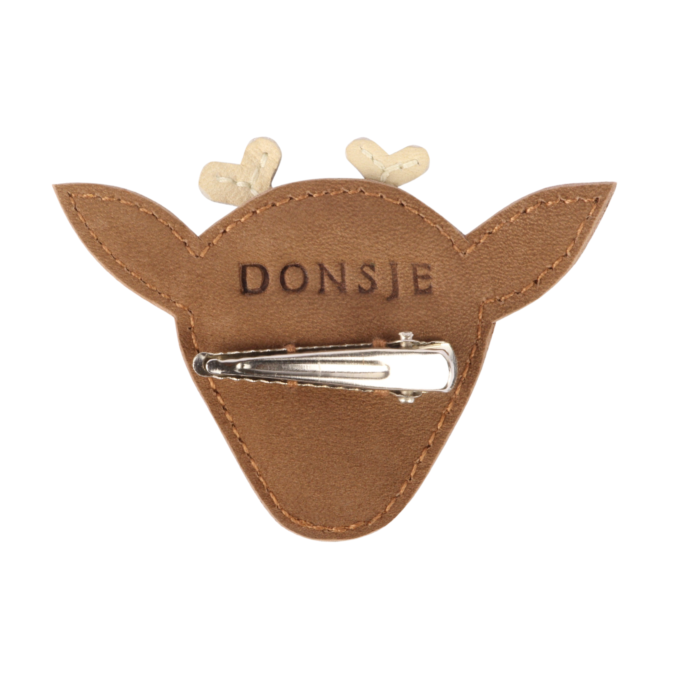 Josy Special Hairclip | Stag | Hazelnut Nubuck