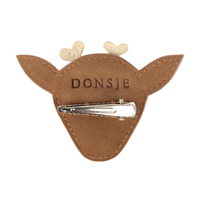 Josy Special Hairclip | Stag | Hazelnut Nubuck