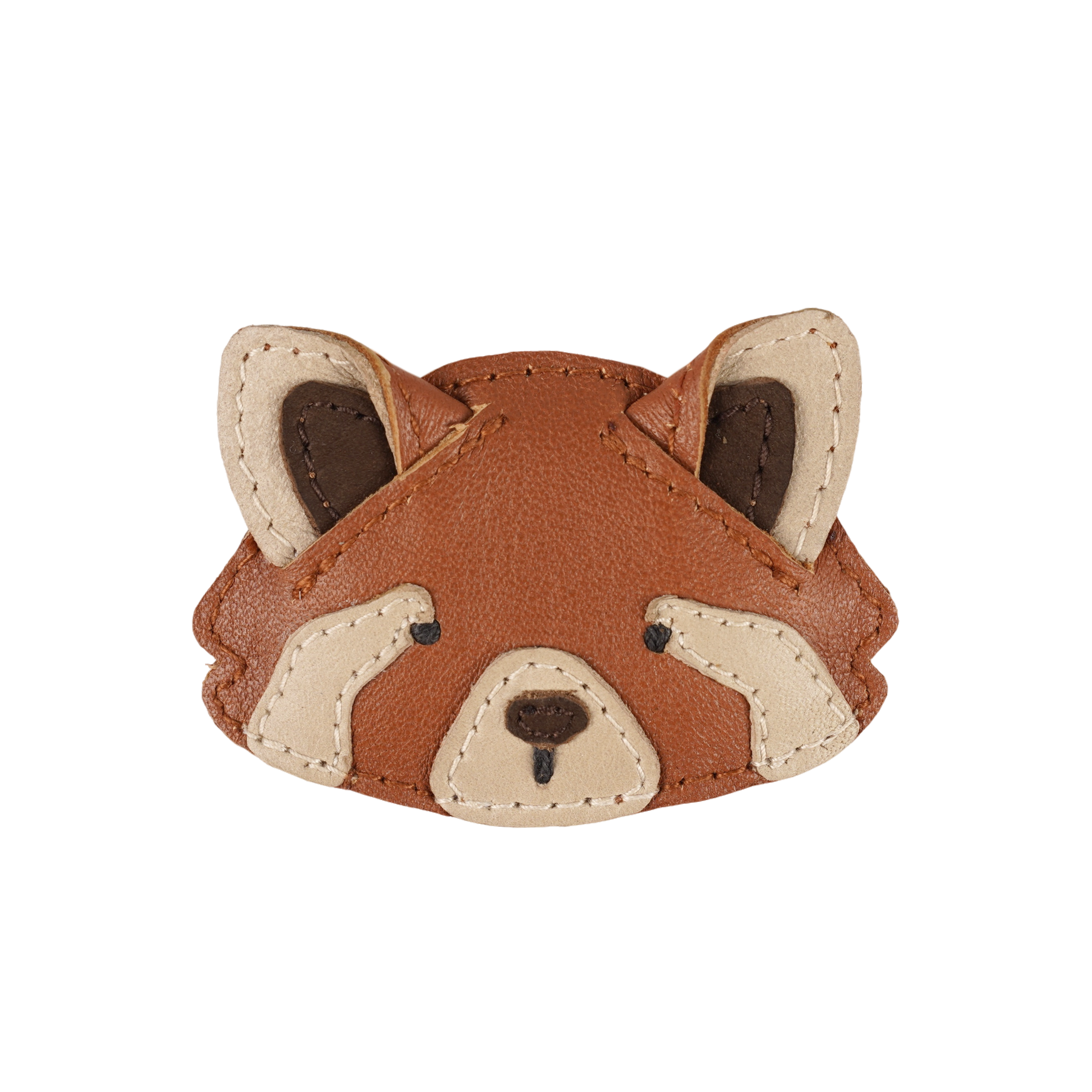 Josy Special Hairclip | Red Panda | Maple Leather