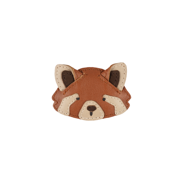 Josy Special Hairclip | Red Panda | Maple Leather