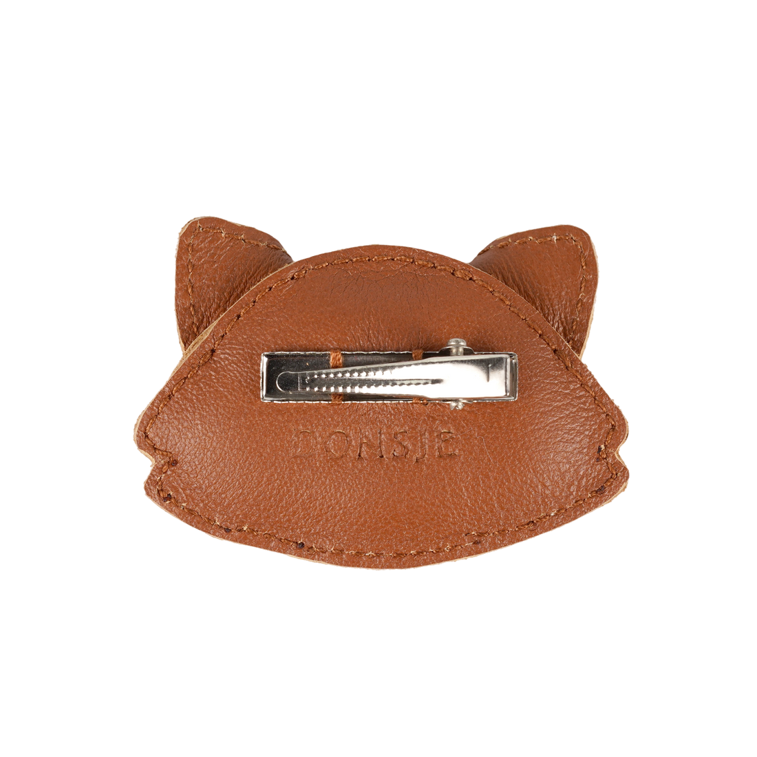 Josy Special Hairclip | Red Panda | Maple Leather