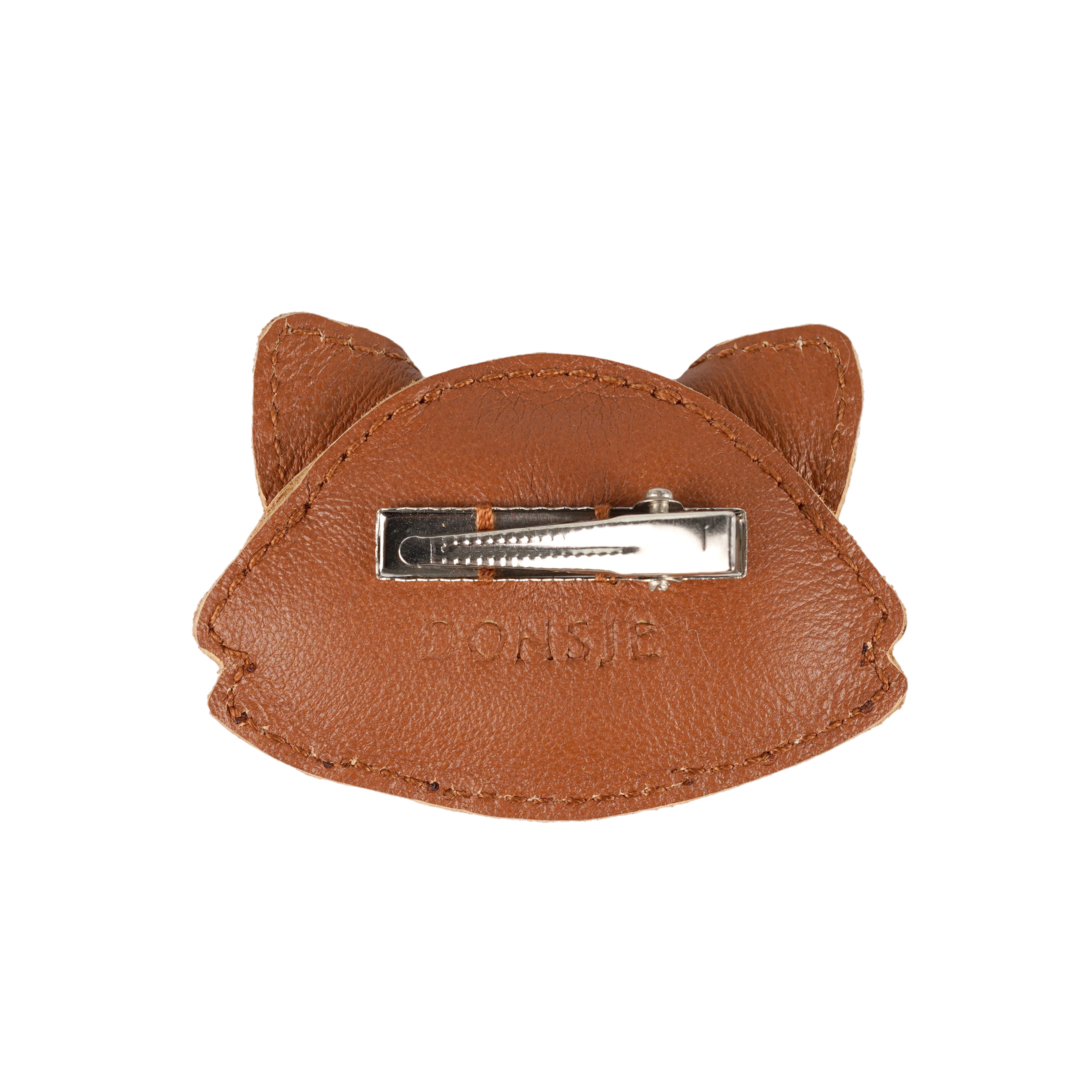 Josy Special Hairclip | Red Panda | Maple Leather