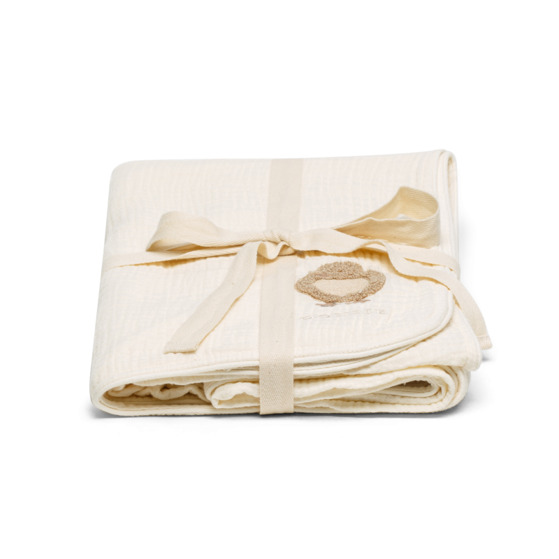 Ploekie Muslin Blanket XL | Duckling | Warm White