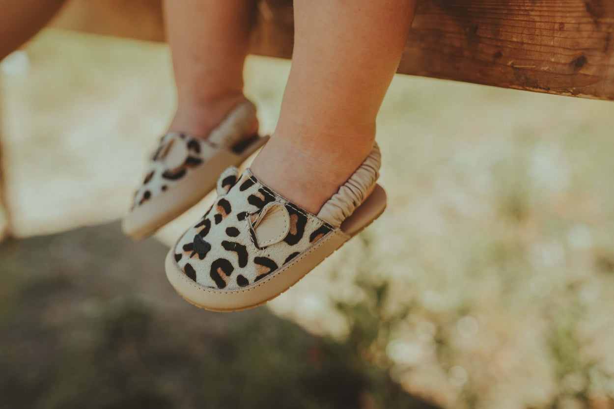 Vallie Sandals | Leopard | Leopard Spotted Cow Hair