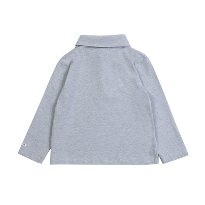 Bartus Blouse | Light Grey Melange