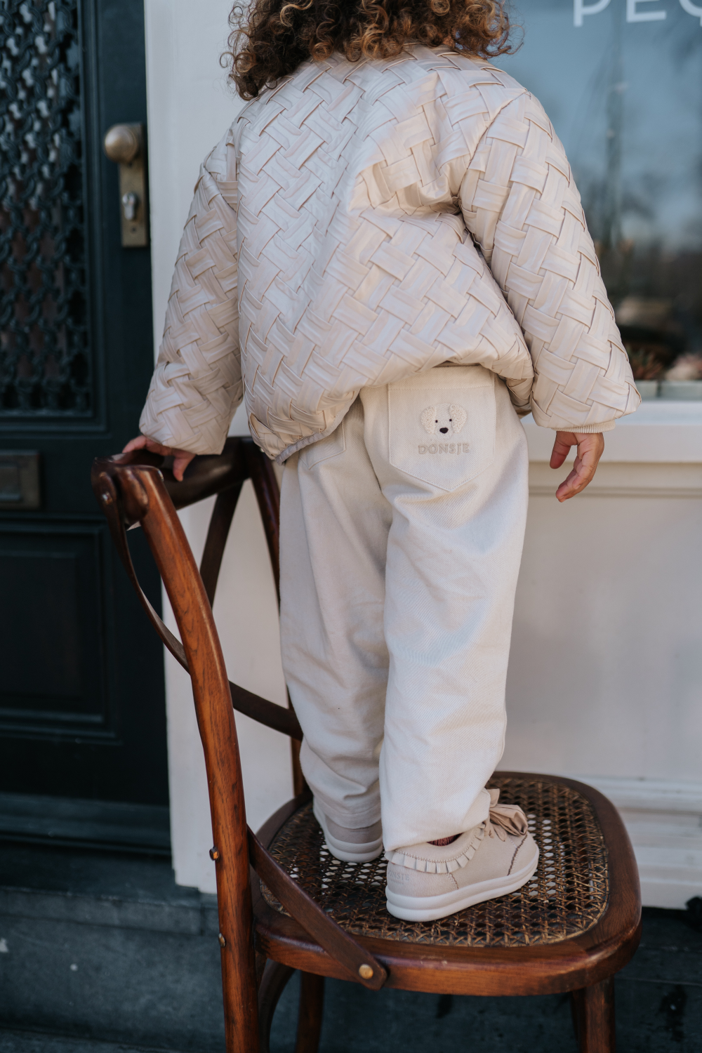 Santy Trousers | Golden Retriever | Birch