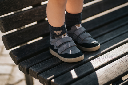 Ivalo Sneakers | Koala | Ice Blue Suede