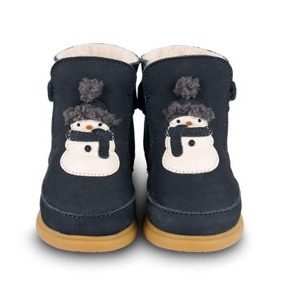 Abbus Shoes | Snowman | Navy Nubuck