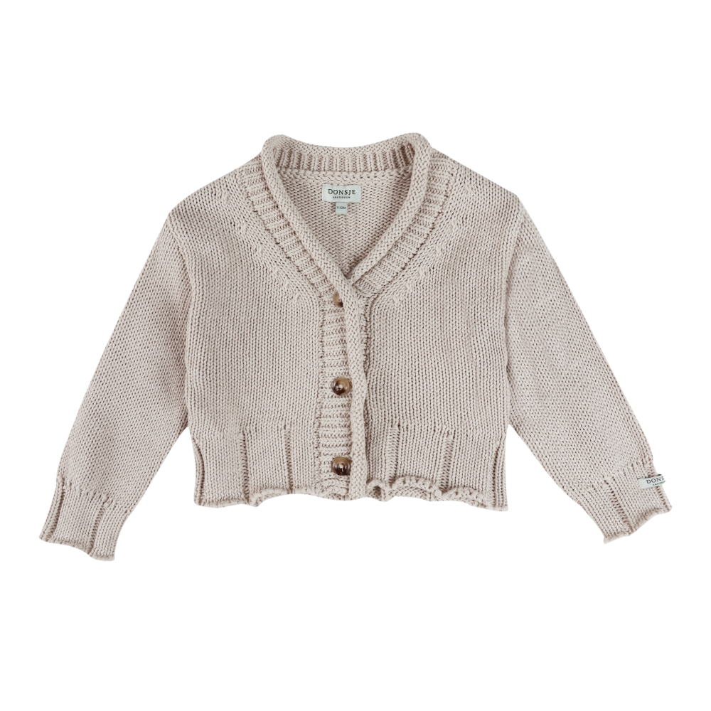 Amelot Cardigan | Soft Sand