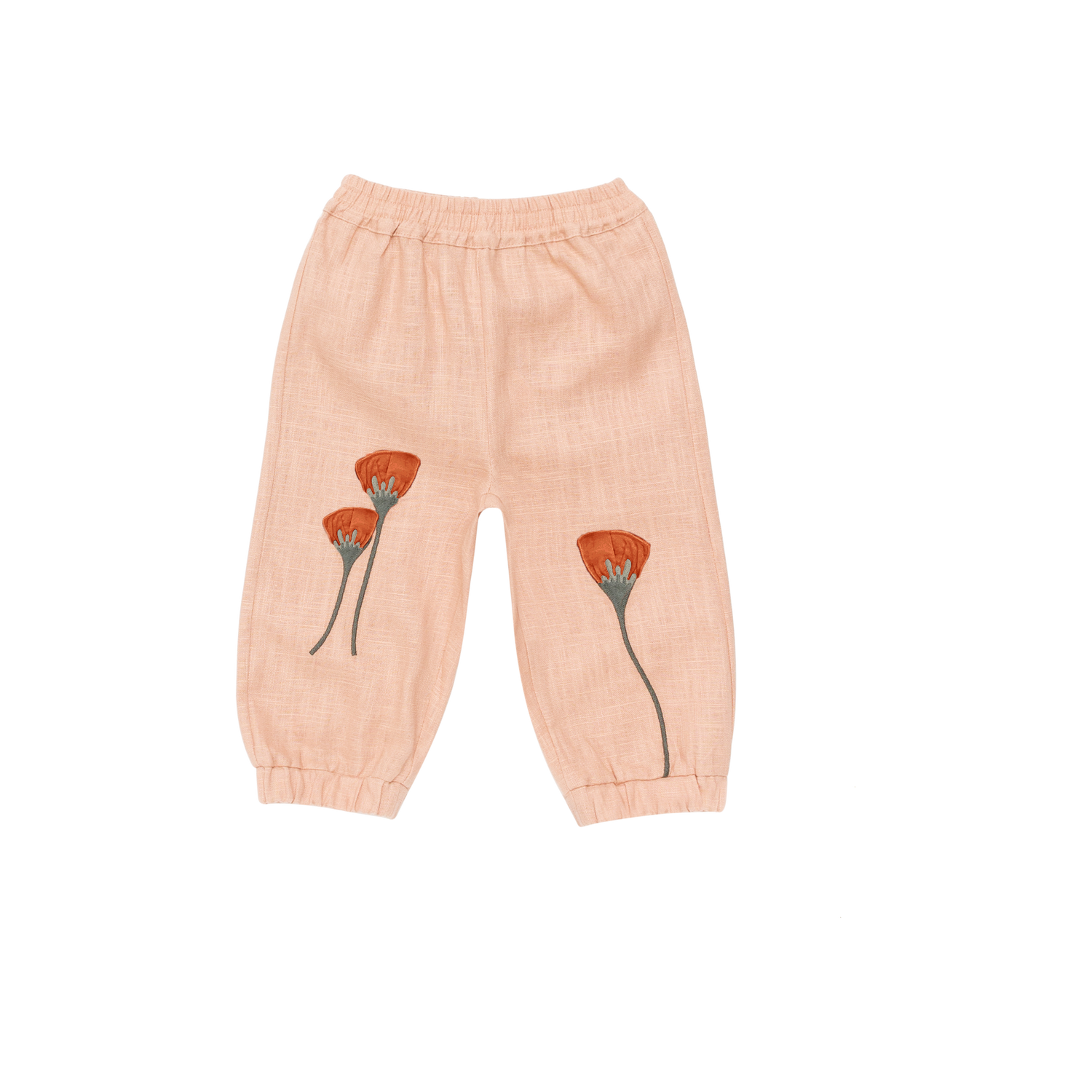 Anje Linen Trousers | Poppy | Cloudy Rose