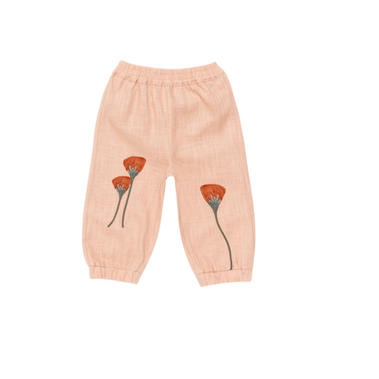 Anje Linen Trousers | Poppy | Cloudy Rose