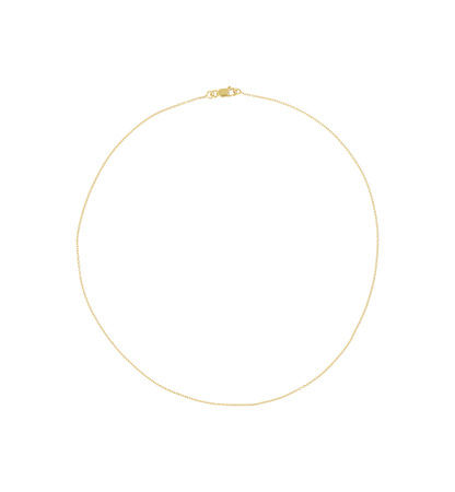 Anchor Plain Necklace | Gold Plated