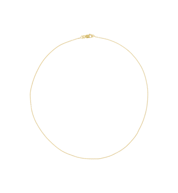 Anchor Plain Necklace | Gold Plated