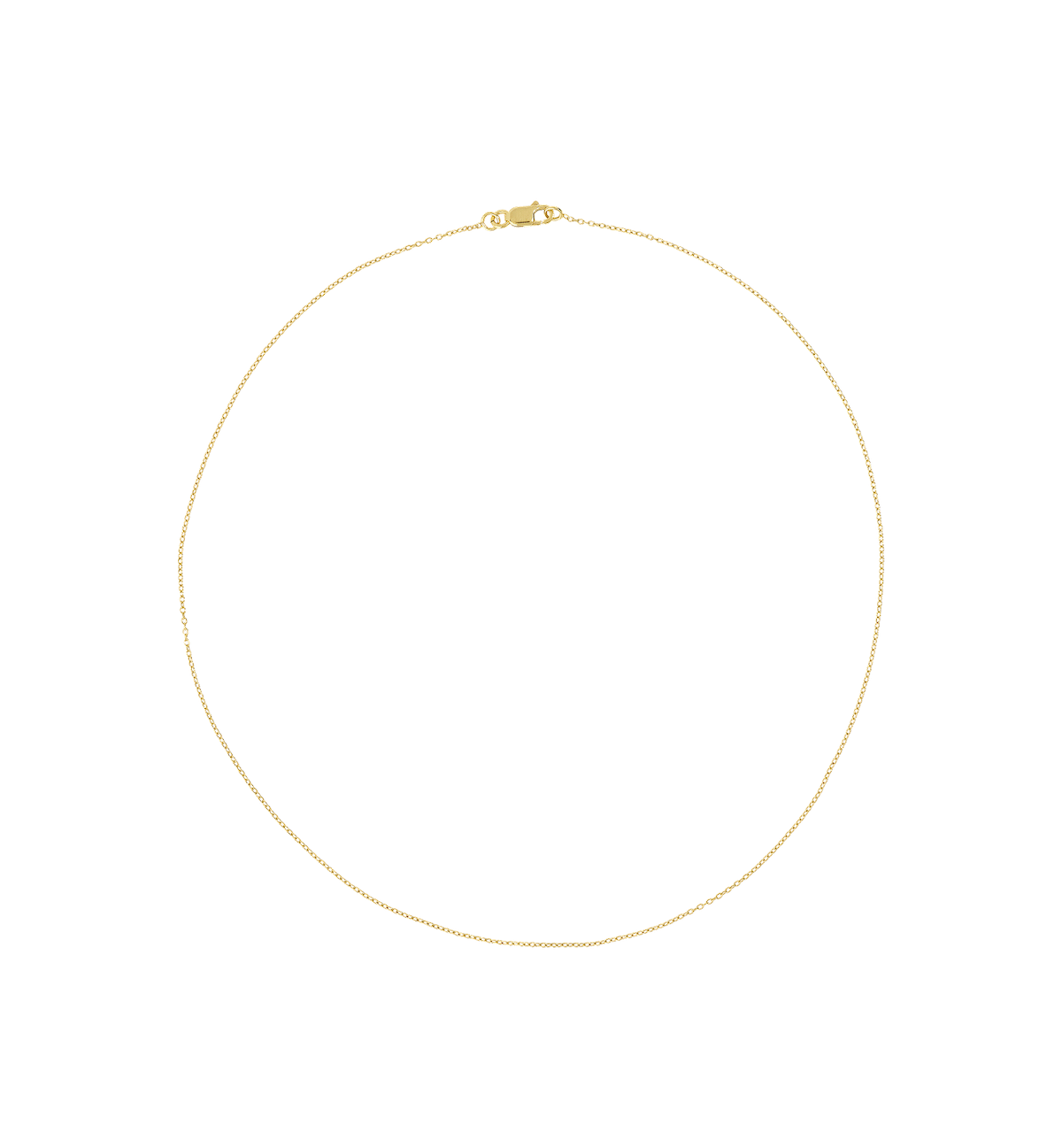 Anchor Plain Necklace | Gold Plated