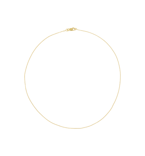 Anchor Plain Necklace | Gold Plated