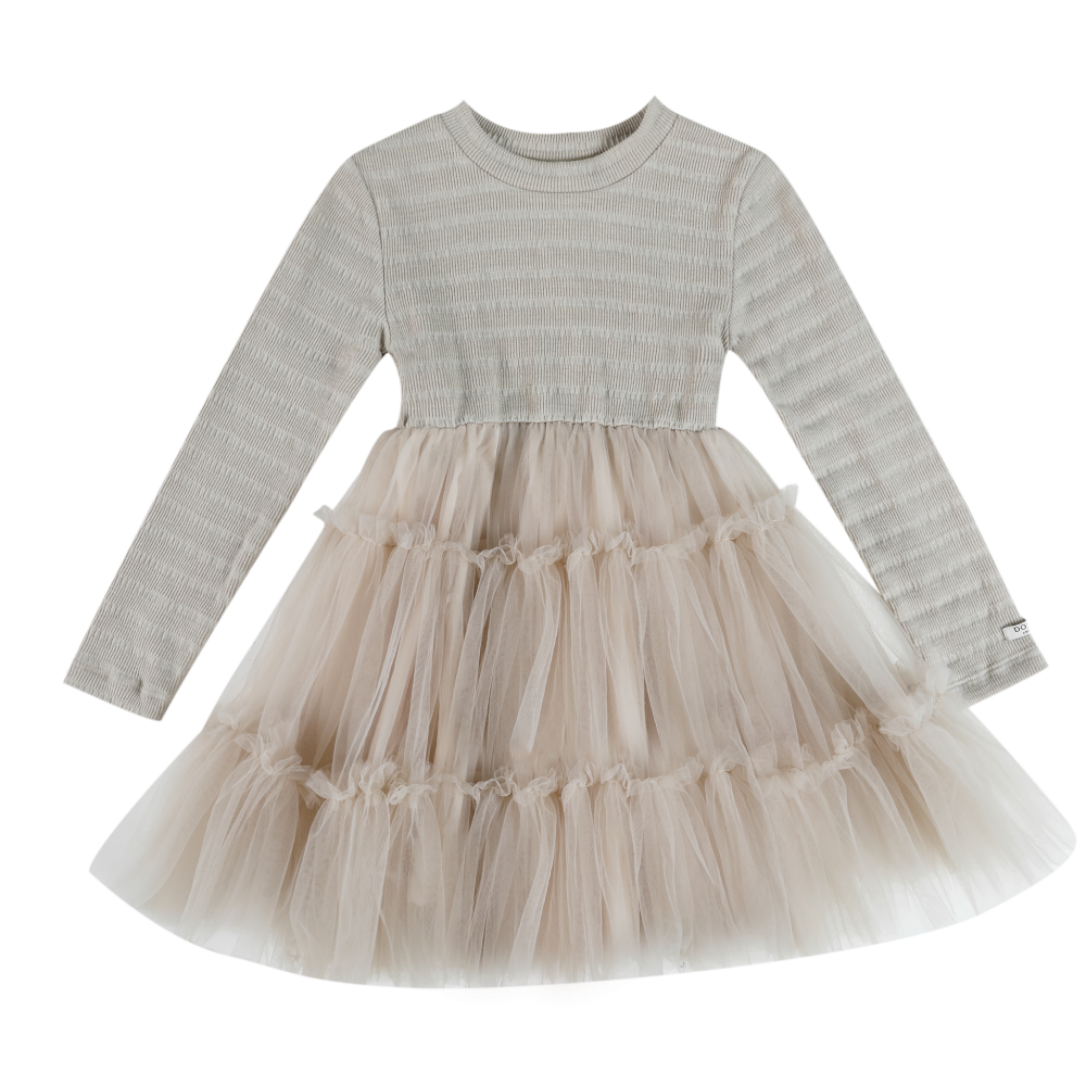 Aurin Dress | Soft Taupe