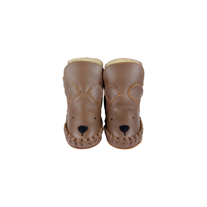 Kapi Classic Booties | Bear | Cognac Classic Leather